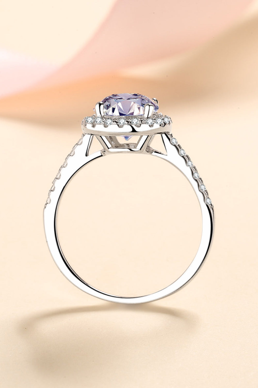 Halo Engagement Ring