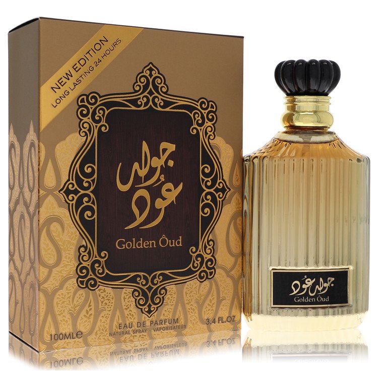 Lattafa Asdaaf Golden Oud Cologne By Lattafa Eau De Parfum Spray (Unisex) for Cologne for Men