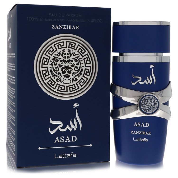 Lattafa Asad Zanzibar Cologne By Lattafa Eau De Parfum Spray for Cologne for Men