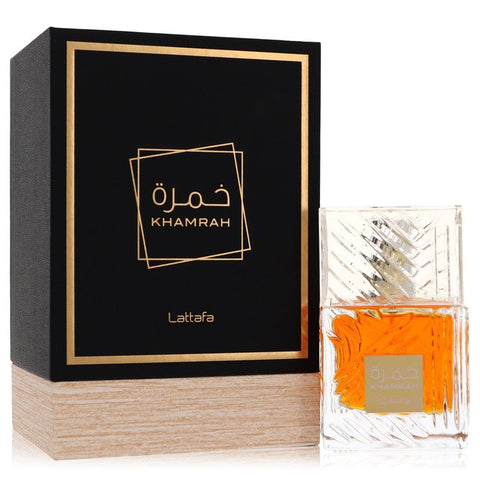 Lattafa Khamrah Cologne By Lattafa Eau De Parfum Spray (Unisex) for Cologne for Men