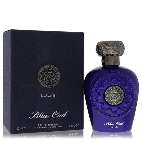 Lattafa Blue Oud Cologne By Lattafa Eau De Parfum Spray (Unisex) for Cologne for Men