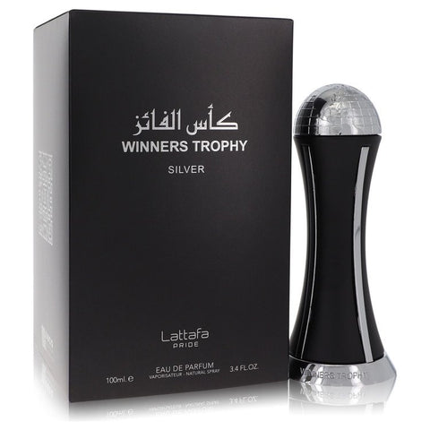 Lattafa Pride Winners Trophy Silver Cologne By Lattafa Eau De Parfum Spray for Cologne for Men