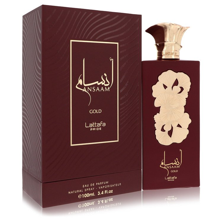 Lattafa Pride Ansaam Gold Perfume By Lattafa Eau De Parfum Spray (Unisex) for Perfume for Women