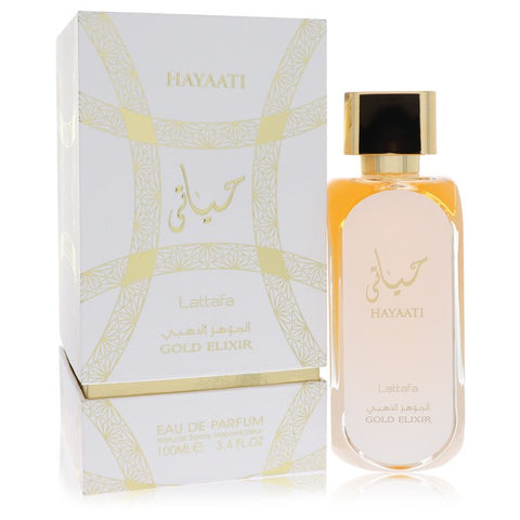 Lattafa Hayaati Gold Elixir Perfume By Lattafa Eau De Parfum Spray (Unisex) for Perfume for Women