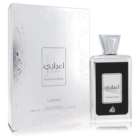 Lattafa Ejaazi Intensive Silver Perfume By Lattafa Eau De Parfum Spray (Unisex) for Perfume for Women