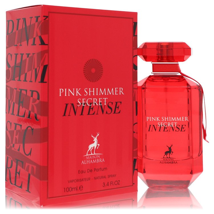 Maison Alhambra Pink Shimmer Secret Intense Perfume By Maison Alhambra Eau De Parfum Spray for Perfume for Women